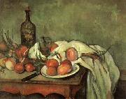 Paul Cezanne Nature morte aux oignons oil on canvas